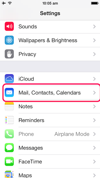 How to configure an Apple iPhone using IOS 7 - Spiffy ...