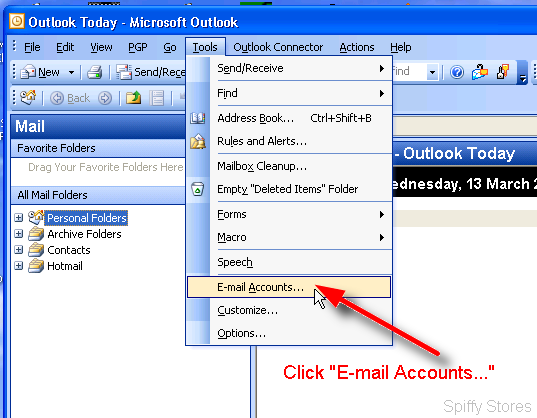 Email outlook2003 1.png